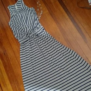 Seven 7 drop-waist maxi dress S